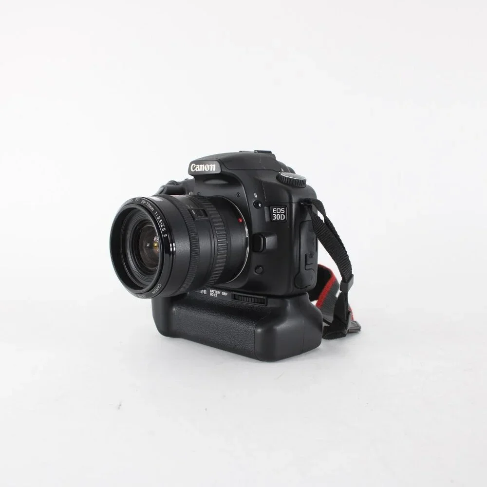 Canon EOS 30d Camera Black Power Pack With Accessories Camera